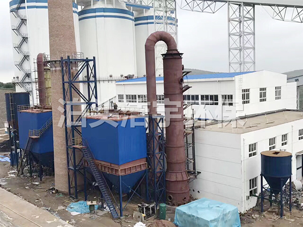 沈陽供熱公司75噸鍋爐布袋除塵、脫硫